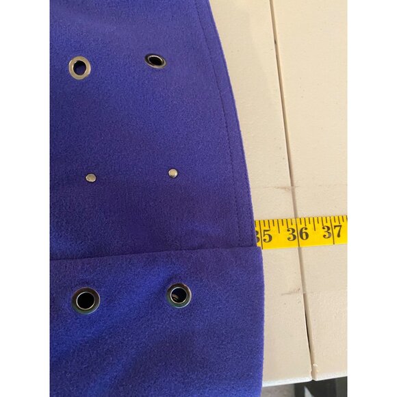 Catherines Purple Open Front Coat Grommet Detail 2X 22/24W - Picture 6 of 10